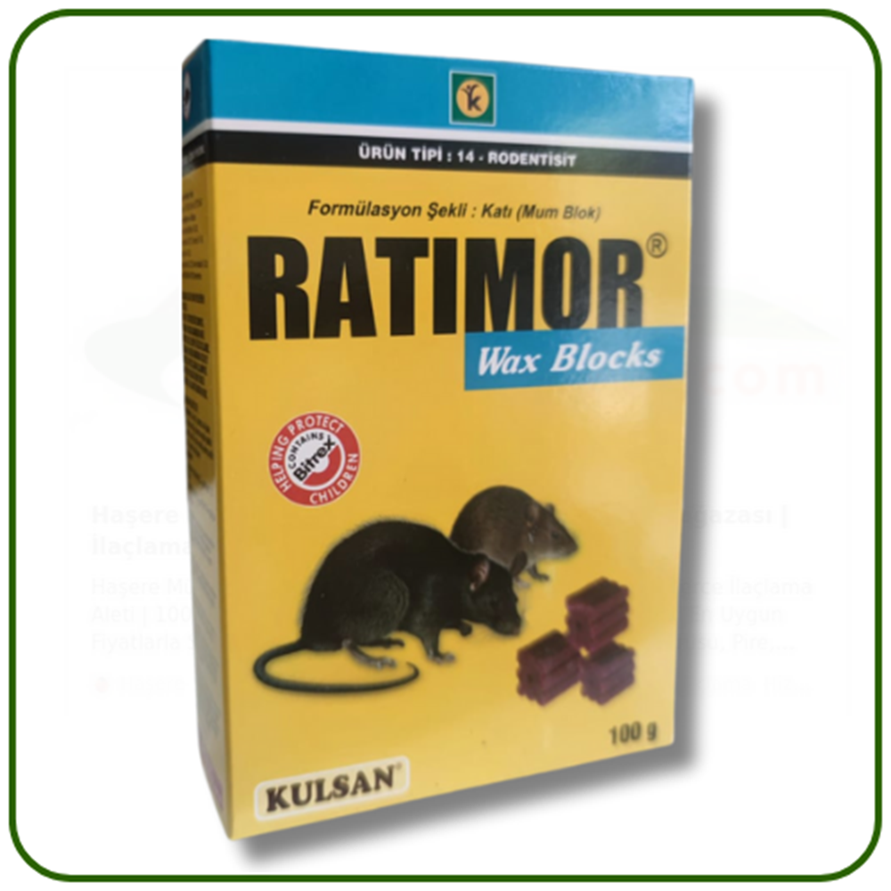 Ratimor Mum Blok Fare Zehiri | 10 Kg