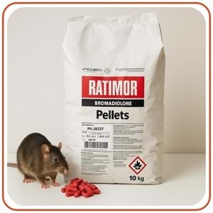 Ratimor Pellets Fare Zehiri | 10 Kg