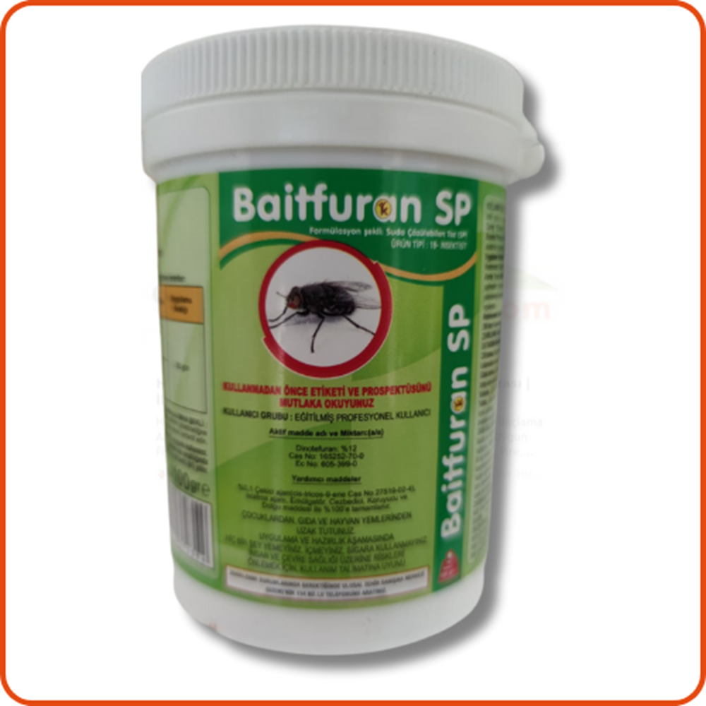 Baitfuran SP Suda Çözülebilen Granül Karasinek İlacı| 100 Gram