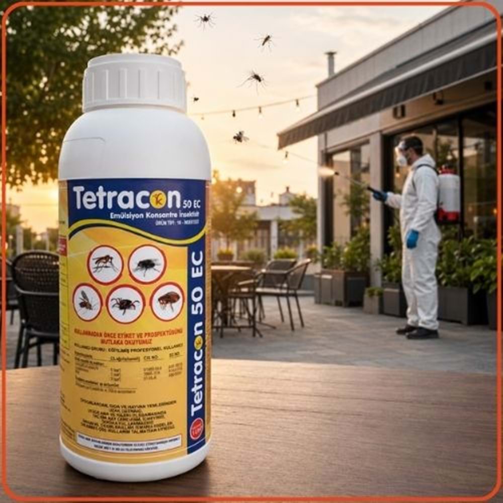Tetracon 50 EC Kokulu Haşere Öldürücü | 1 Litre