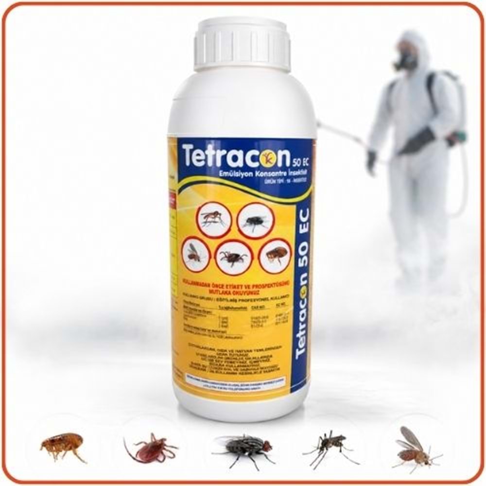 Tetracon 50 EC Kokulu Haşere Öldürücü | 1 Litre