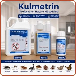 Kulmetrin 10/3 EC Kokulu Haşere Öldürücü | 1 Litre