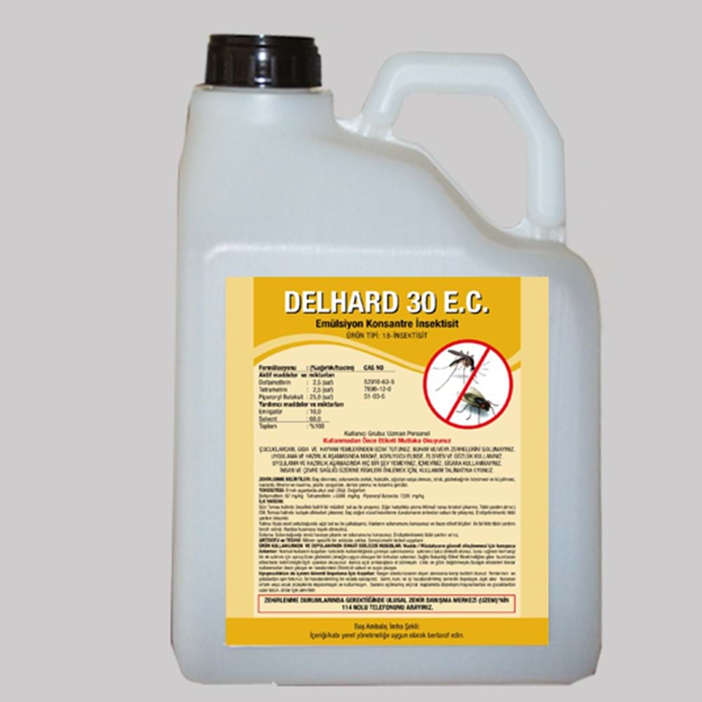 Delhard 30 EC Kokulu Haşere Öldürücü | 5 Litre