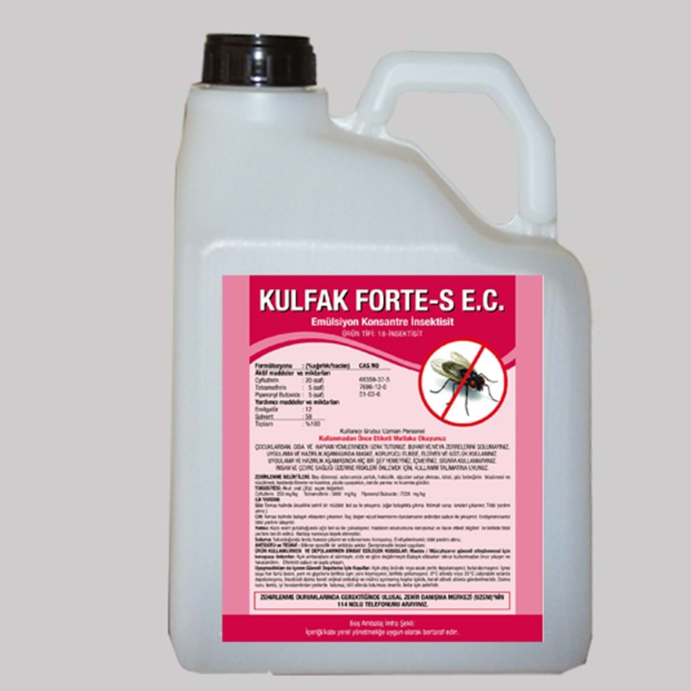 Kulfak Forte S - EC Kokulu Haşere Öldürücü | 5 Litre