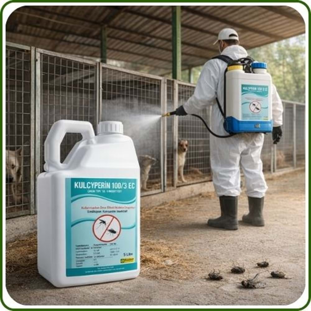 Kulcyperin 100/3 EC Kokulu Haşere Öldürücü | 100 ml