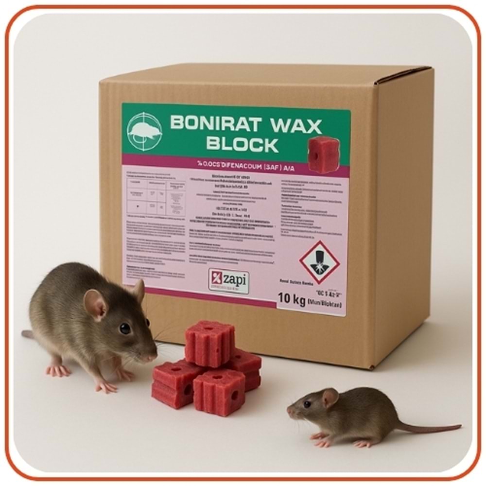 Bonirat Mum Blok Fare Zehiri | 500 Gr