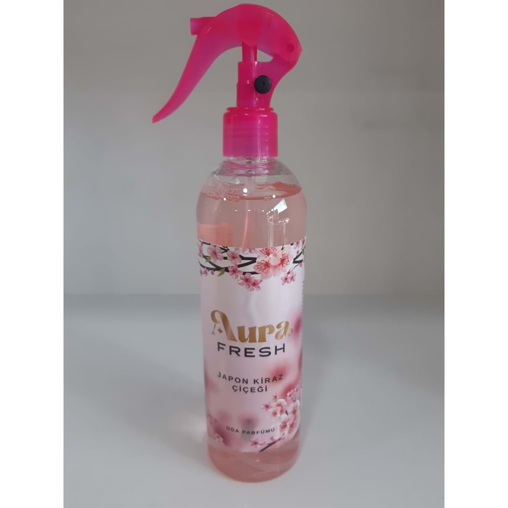 Aura Fresh Bermet Kimya Japon Kiraz Çiçeği Oda Spreyi | 400 Ml