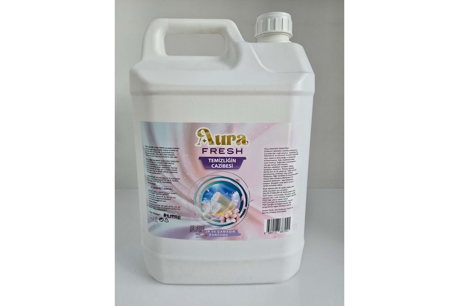 Aura Fresh Bermet Kimya Temizliğin Cazibesi Oda ve Çamaşır Spreyi | 5 Litre
