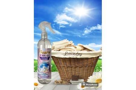 Aura Fresh Bermet Kimya Temizliğin Cazibesi Oda ve Çamaşır Spreyi | 400 Ml