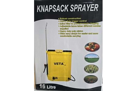 VETA16A AKÜLÜ KOLLU İLAÇLAMA PÜLVERİZATÖRÜ | 16 Litre
