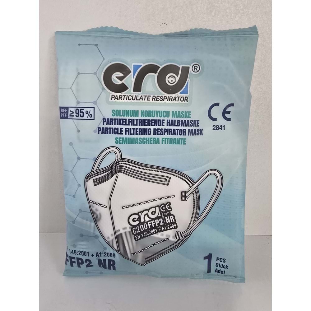 Era Filtreli Katlanır Solunum Maskesi 4210 v ffp2 NR D 15 adet