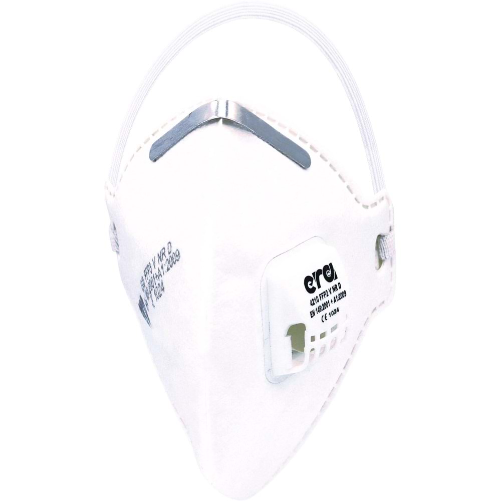 Era Filtreli Katlanır Solunum Maskesi 4210 v ffp2 NR D 15 adet