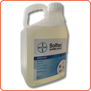Bayer Envu Solfac Süper EC 25 Kokulu Haşere Öldürücü | 5 Litre