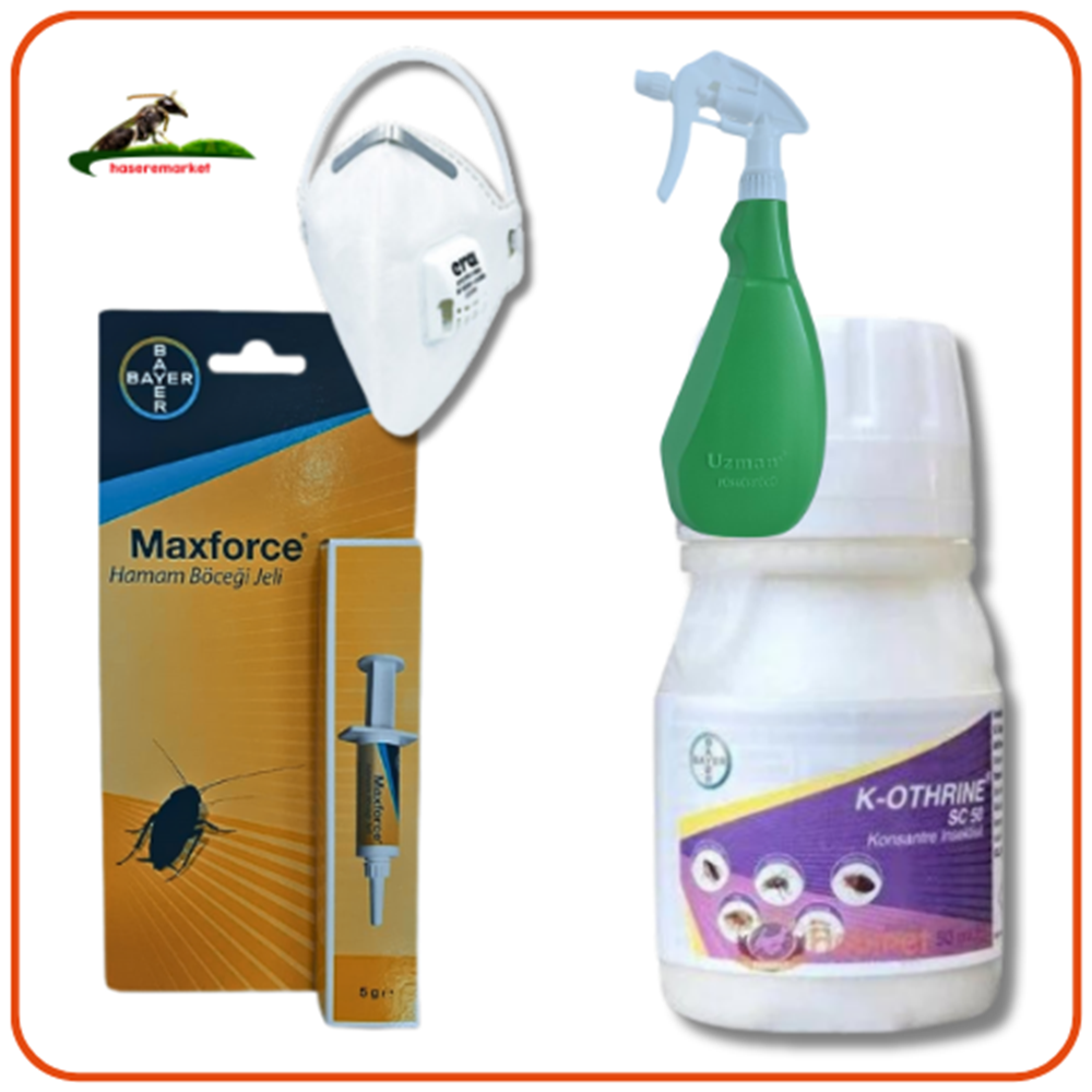 Ev İçin Hamamböceği İlaçlama Seti | Mini