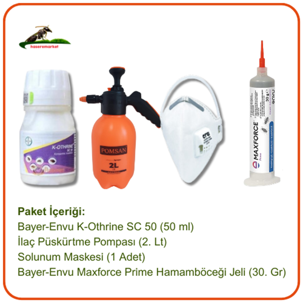 Ev İçin Hamamböceği İlaçlama Seti | Maxi