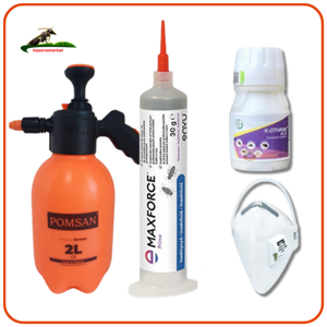 Ev İçin Hamamböceği İlaçlama Seti | Maxi