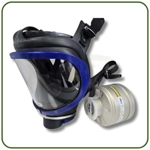Drager X-Plore 6300 Tam Yüz İlaçlama Maskesi | Filtre Ayrı Satılır