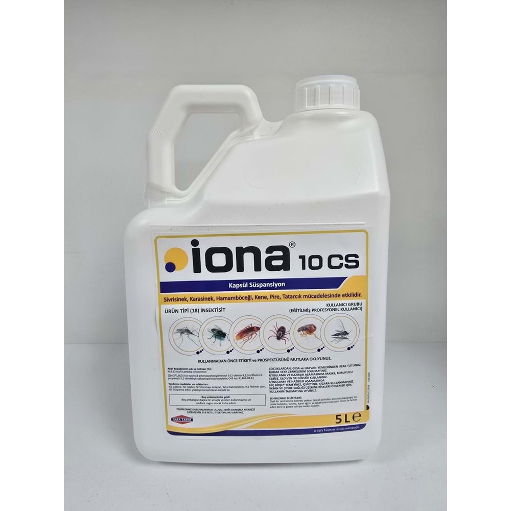 İona 10 CS Kokusuz Haşere Öldürücü | 5 Litre