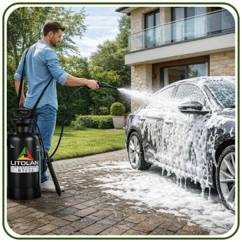 Litolan MS-5 Foamer İlaçlama ve Köpük Püskürtme Pompası | 5 Litre