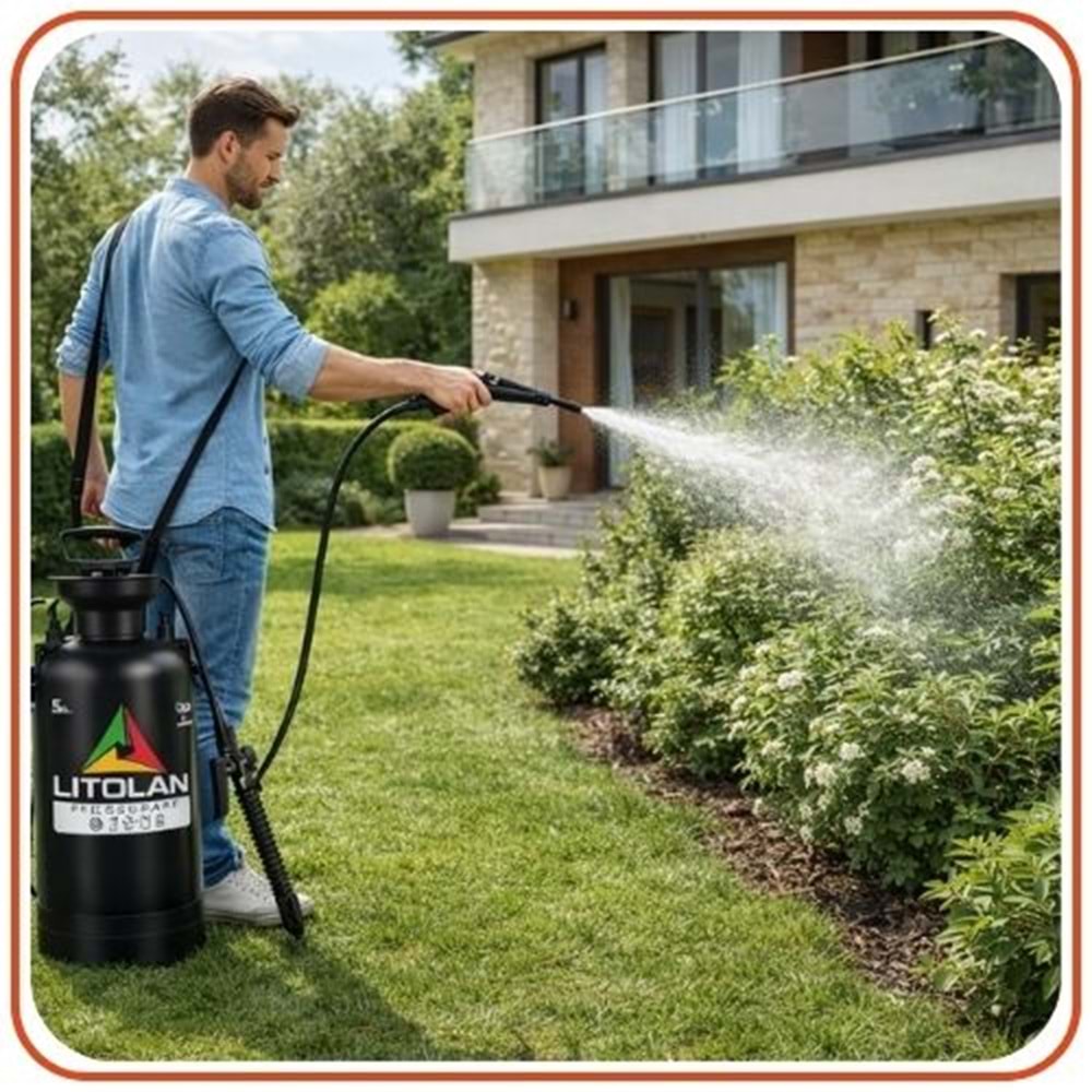Litolan MS-5 Foamer İlaçlama ve Köpük Püskürtme Pompası | 5 Litre