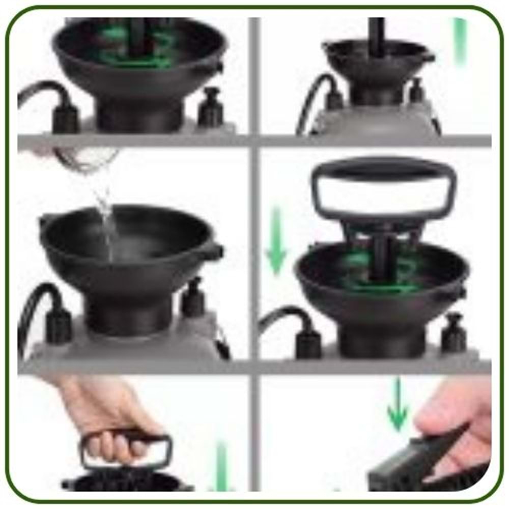 Litolan MS-5 Foamer İlaçlama ve Köpük Püskürtme Pompası | 5 Litre