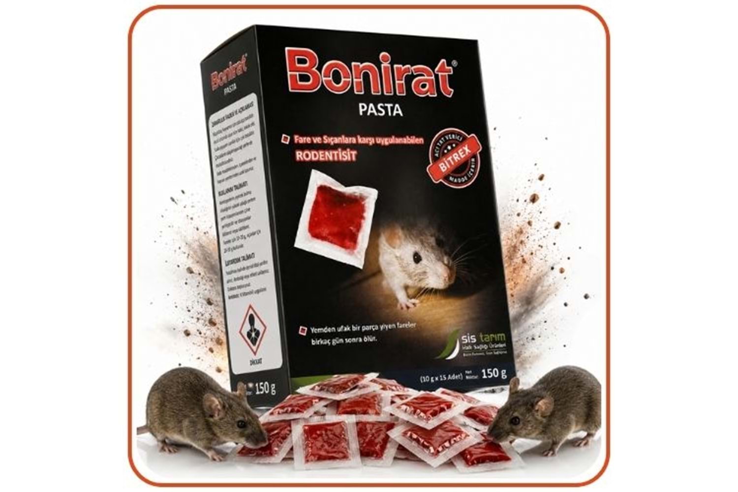 Bonirat Pasta Fare Zehiri Kutu | 150 Gr