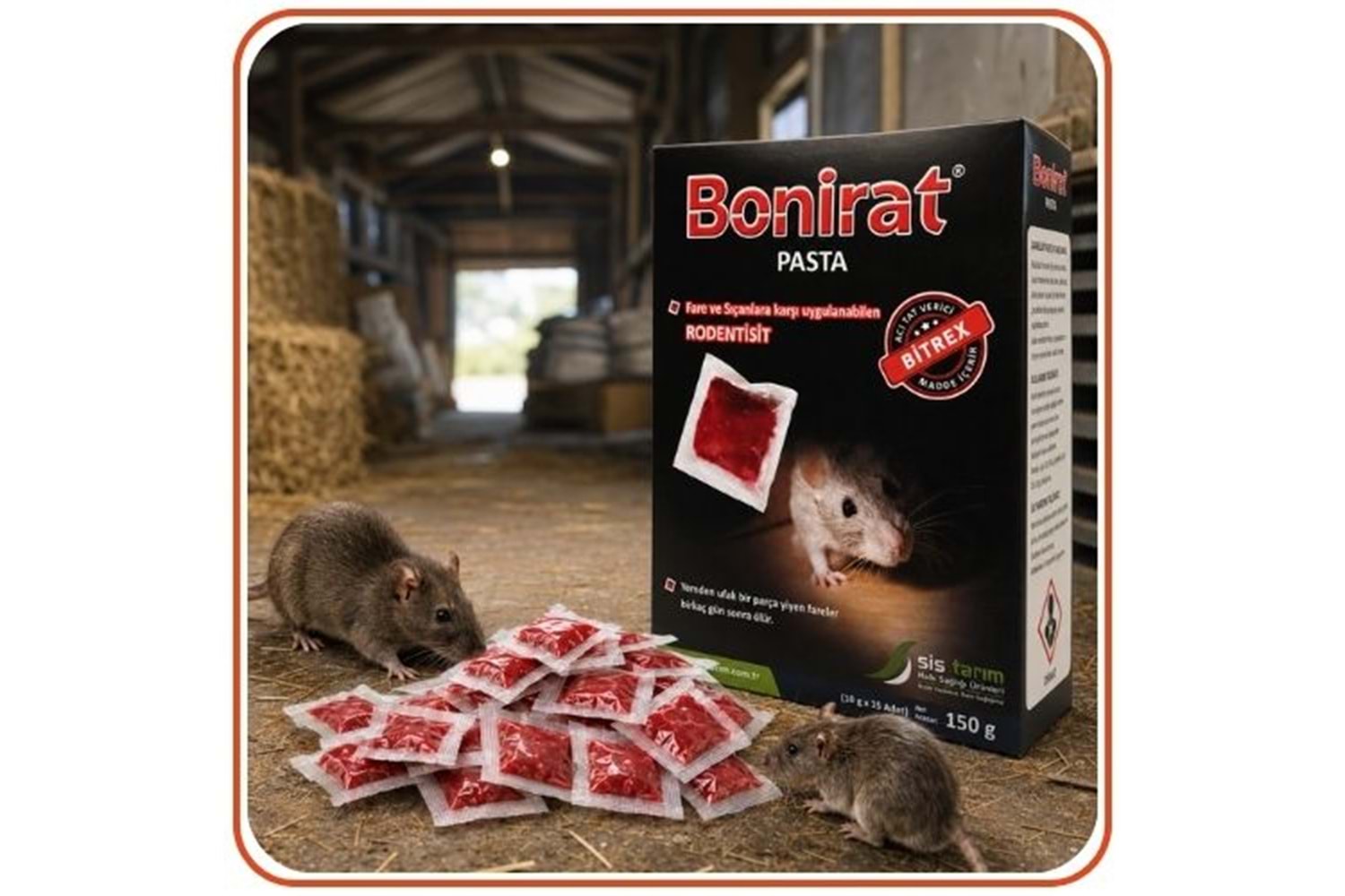 Bonirat Pasta Fare Zehiri Kutu | 150 Gr