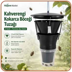 Kahverengi Kokarca Böceği Tuzağı | 2 Hunili | Feromon Ayrı Satılır