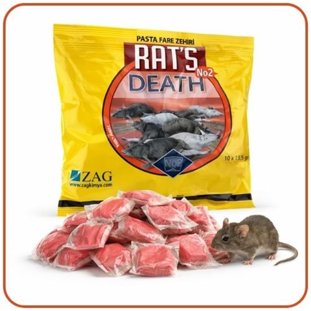 Rats Death Pasta Fare Zehiri | 10 Kg