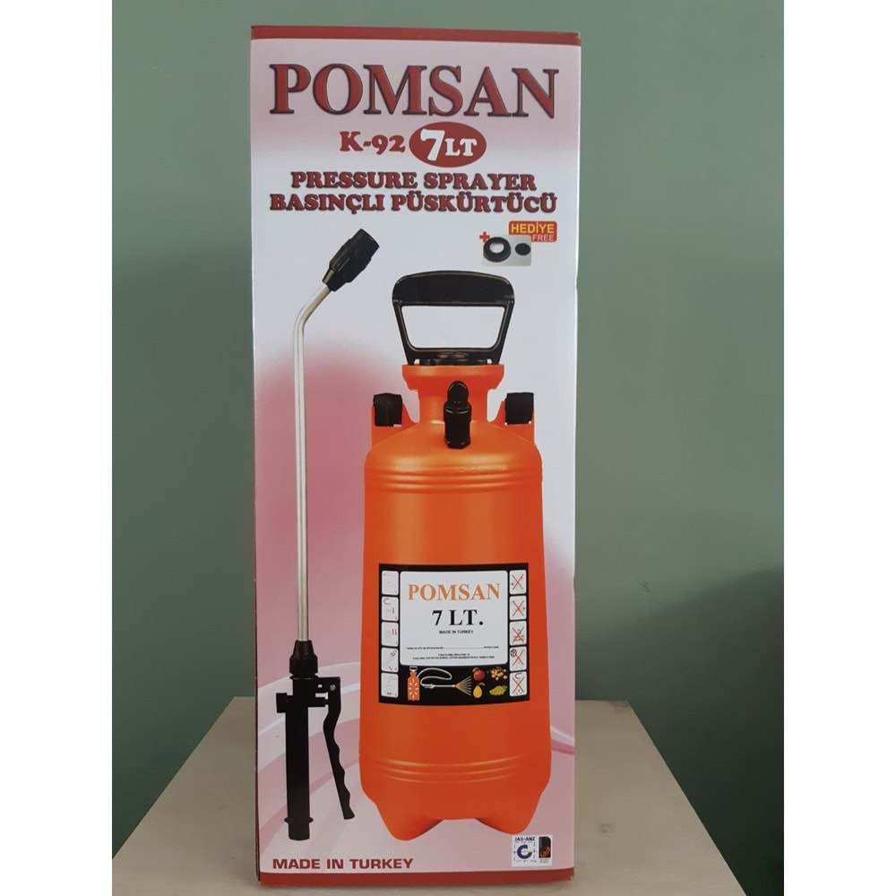 Pomsan İlaçlama Pompası | 7 Litre