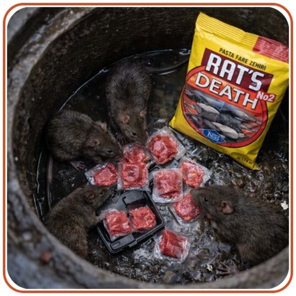 Rats Death Pasta Fare Zehiri | 1 Kg