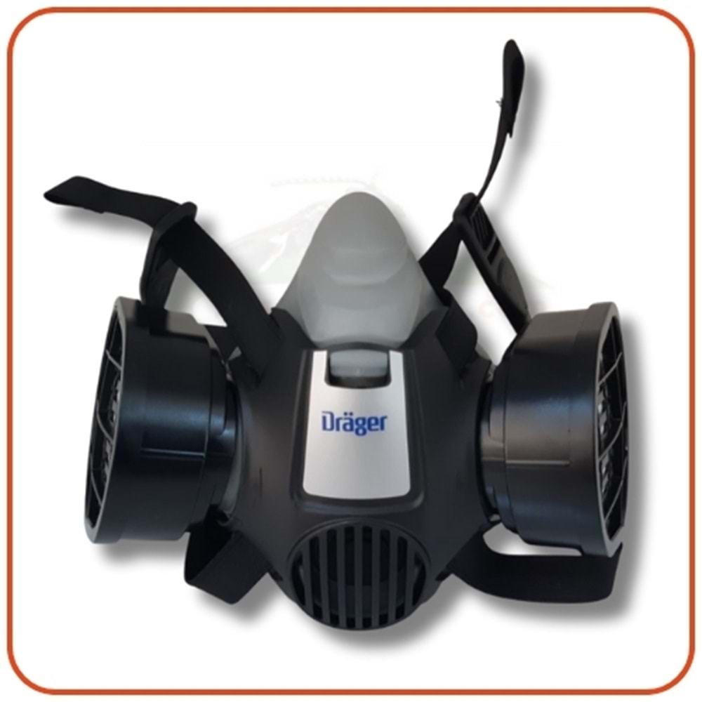 Drager X-PLORE 3300 Yarım Yüz Gaz Maske | Filtre ve Maske Takım
