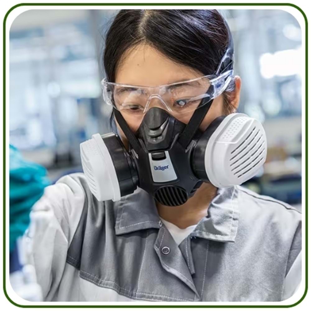 Drager X-PLORE 3300 Yarım Yüz Gaz Maske | Filtre ve Maske Takım
