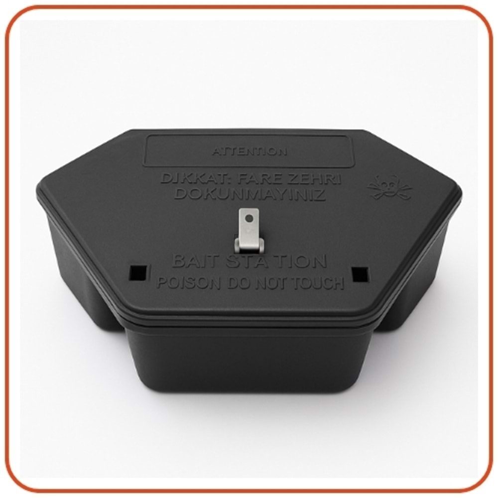 Fare Yem İstasyonu | Çift Kilitli