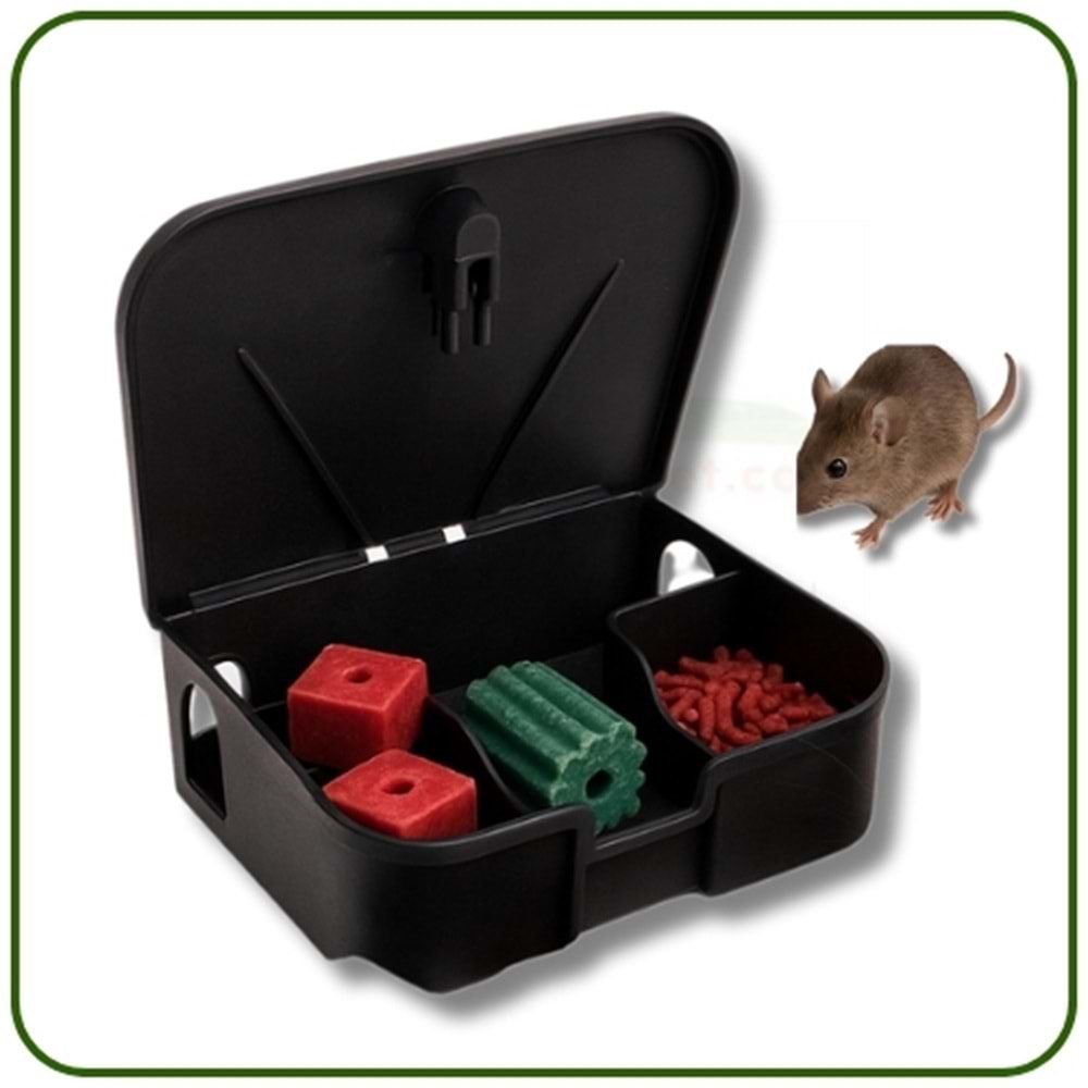 Fare Yem İstasyonu | Tek Kilitli