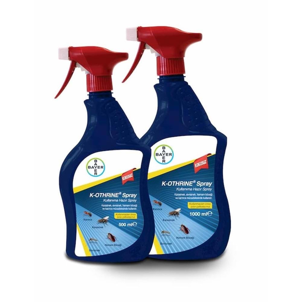 Bayer K-othrine AL Haşere Öldürücü Sprey | 1 Litre