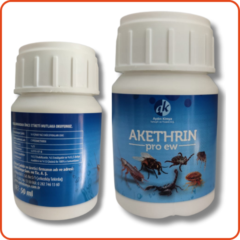 Akethrin PRO EW Kokulu Haşere İlacı | 50 ml