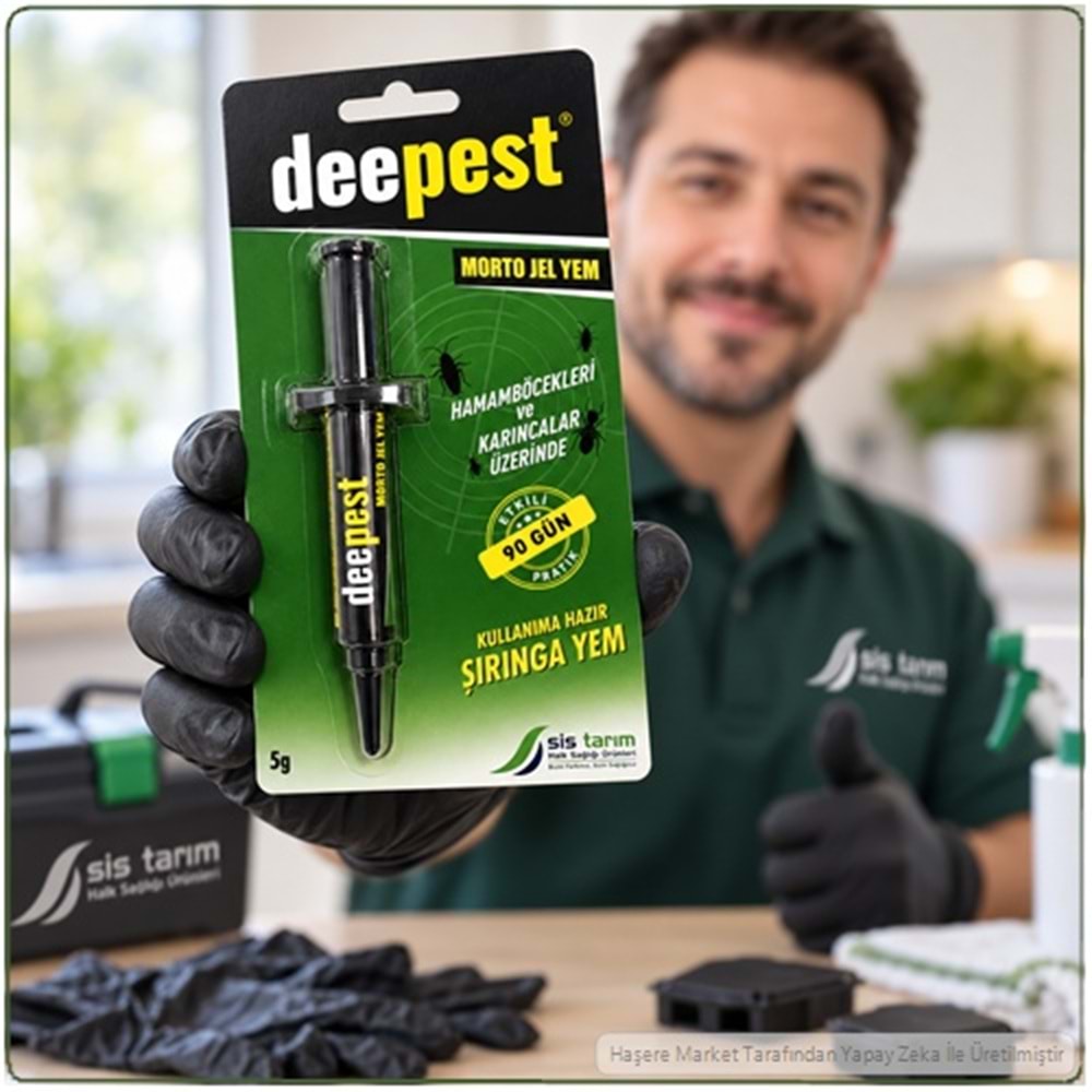 Deepest Morto Hamamböceği ve Karınca Jel İlacı | 5 Gr