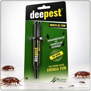 Deepest Morto Hamamböceği ve Karınca Jel İlacı | 5 Gr