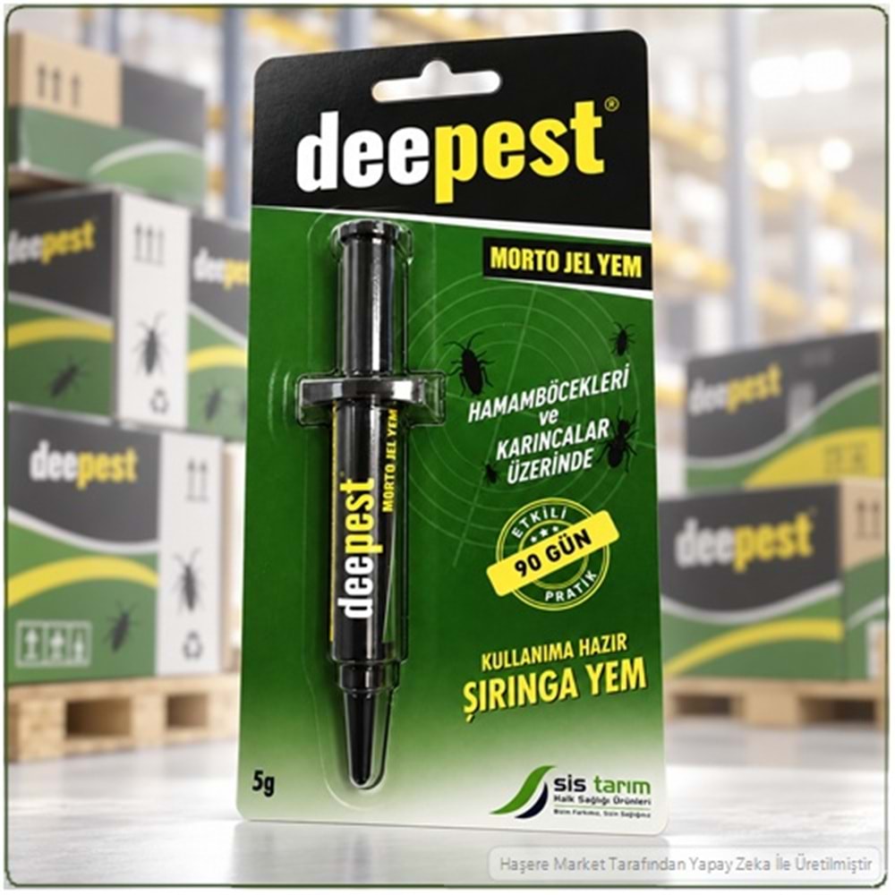 Deepest Morto Hamamböceği ve Karınca Jel İlacı | 5 Gr