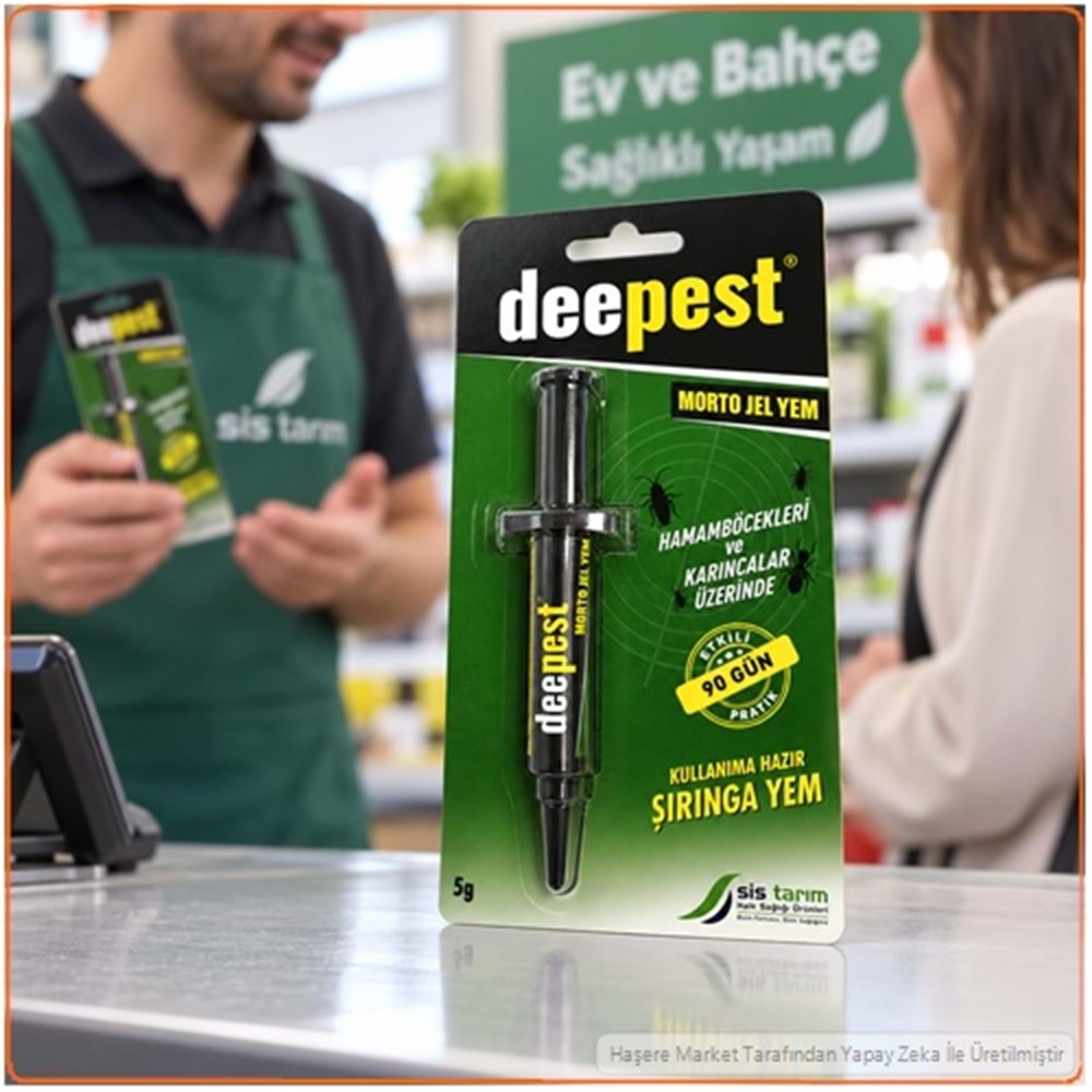 Deepest Morto Hamamböceği ve Karınca Jel İlacı | 5 Gr