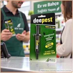 Deepest Morto Hamamböceği ve Karınca Jel İlacı | 5 Gr