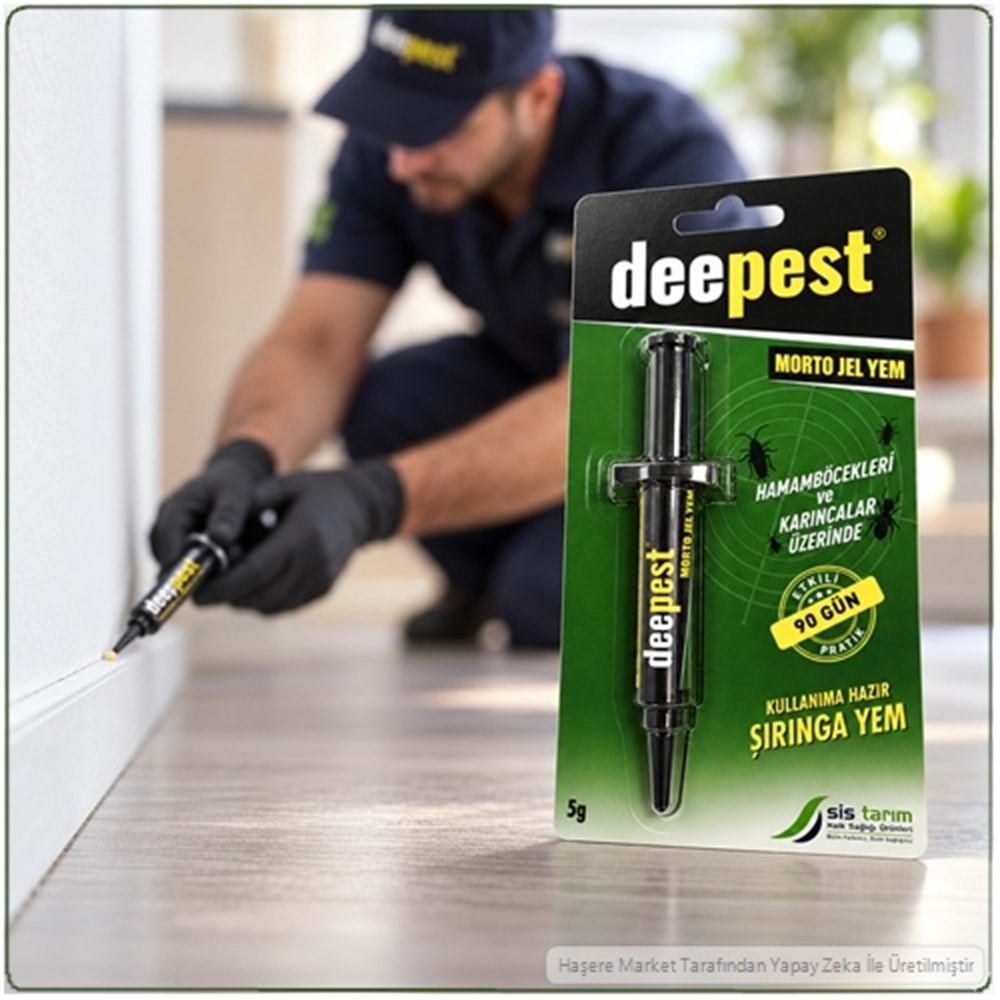 Deepest Morto Hamamböceği ve Karınca Jel İlacı | 5 Gr