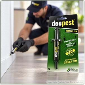 Deepest Morto Hamamböceği ve Karınca Jel İlacı | 5 Gr