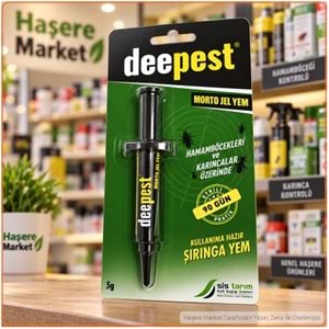 Deepest Morto Hamamböceği ve Karınca Jel İlacı | 5 Gr