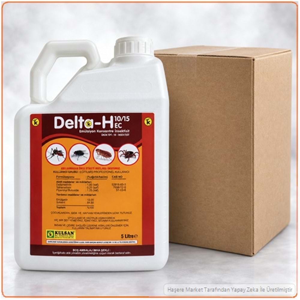 Delta-H 10/15 EC Kokulu Haşere İlacı | 5 litre