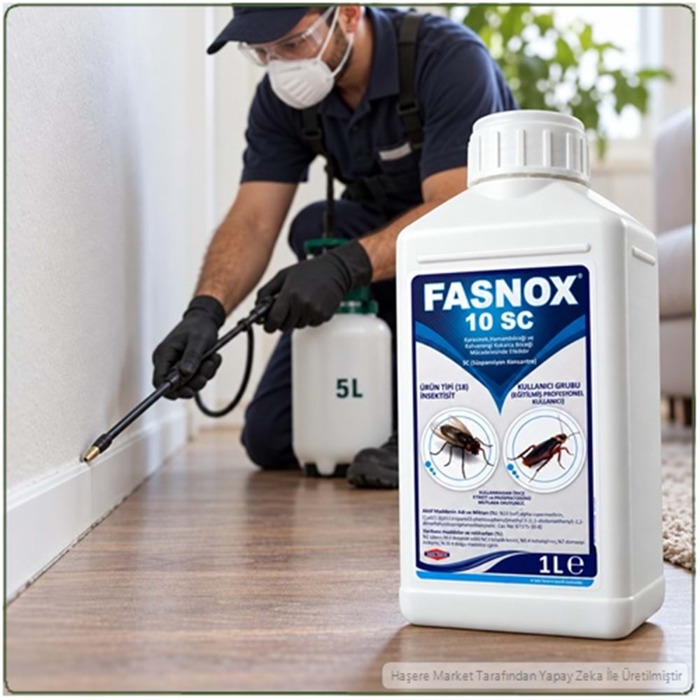 Fasnox SC 10 Kokusuz Haşere İlacı | 1 litre