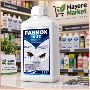 Fasnox SC 10 Kokusuz Haşere İlacı | 1 litre