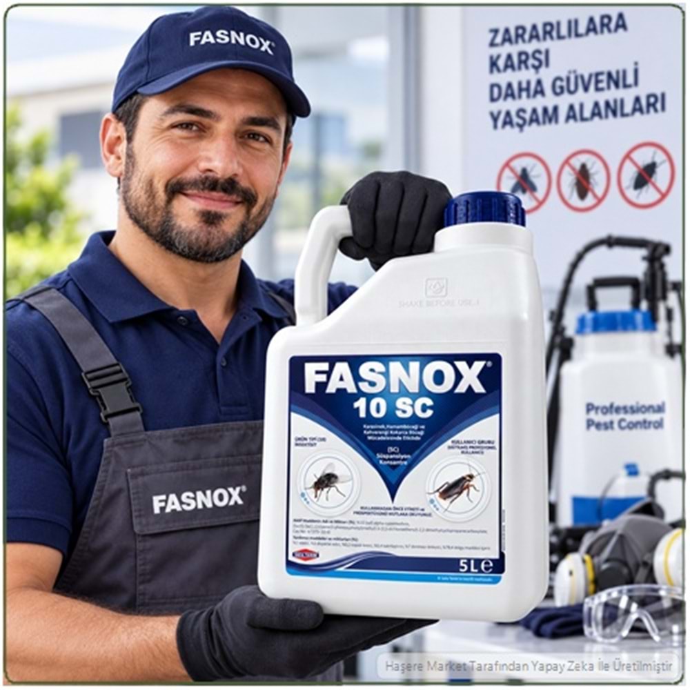 Fasnox SC 10 Kokusuz Haşere İlacı | 5 litre