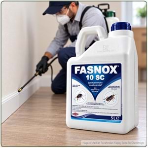 Fasnox SC 10 Kokusuz Haşere İlacı | 5 litre